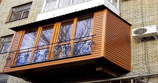 Внешняя отделка балкона Киров цена от 1034 руб. м/2.