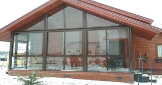 Остекление веранды Киров, цена от 9823 руб.